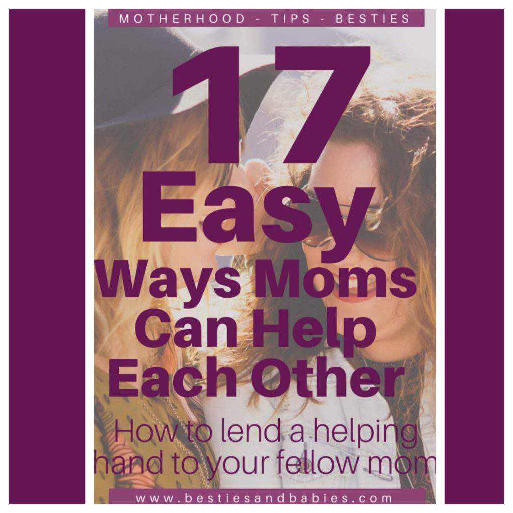 7 Ways Moms Can Support Each Other