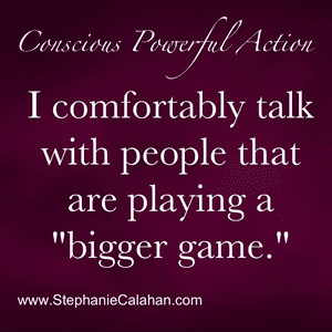Mindset Conscious Powerful Action Networking and Playing Big