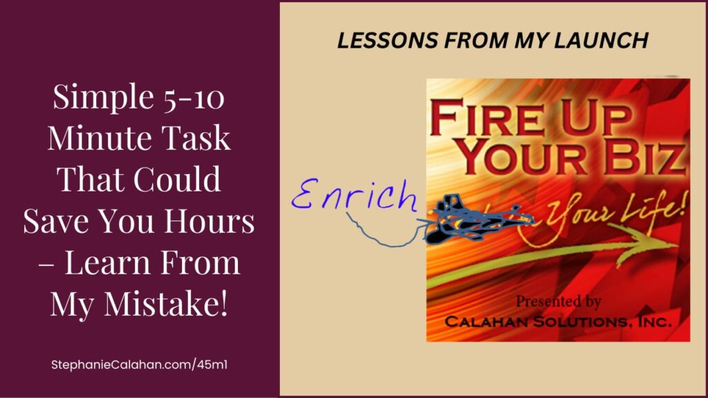 Tips for Naming Your Programs Simple 5-10 Minute Task That Could Save You Hours - Learn From My Mistake!