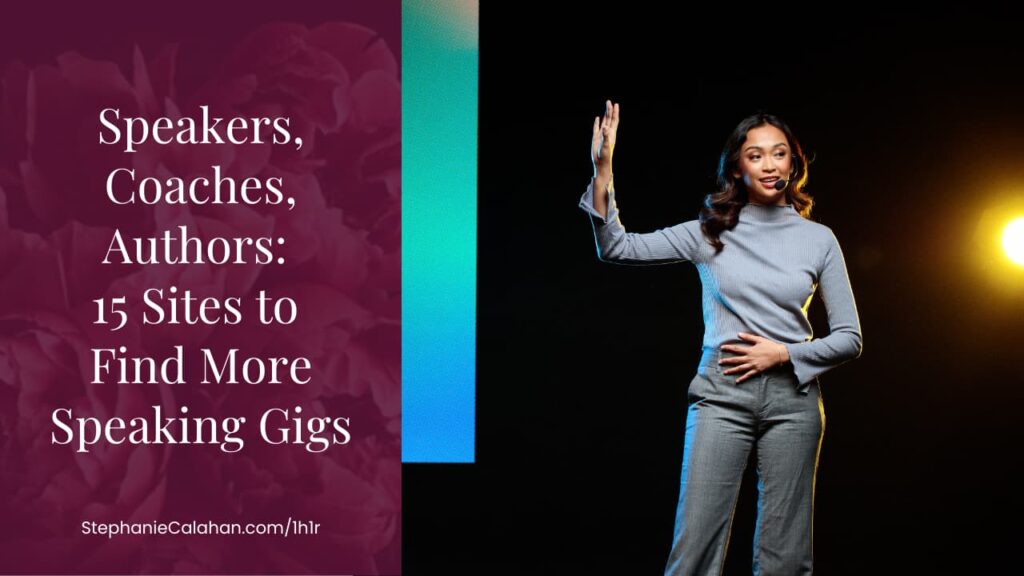 15 Sites to Find More Speaking Gigs
