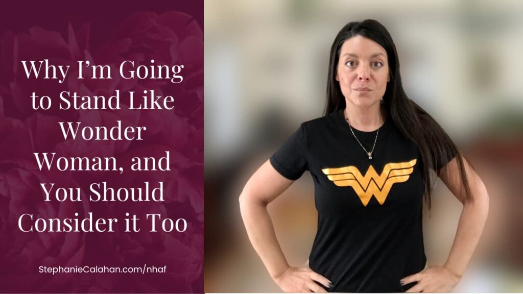 Increase self confidence - stand like a super hero
