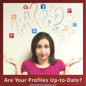 Are your social media profiles up to date?