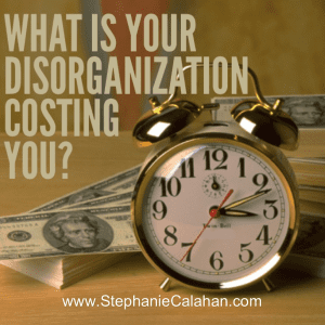 Cost of Disorganization