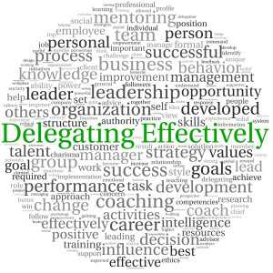 Delegating effectively tag cloud