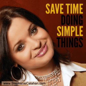 Save Time Doing Simple Things Daily