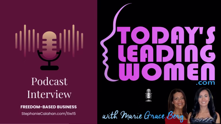 Today's Leading Women Podcast Show with Marie Grace Berg