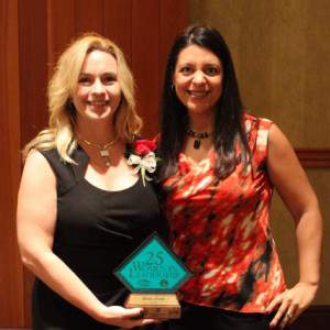 Emilie Shoop winner of the WEEK 25 Women in Leadership Award