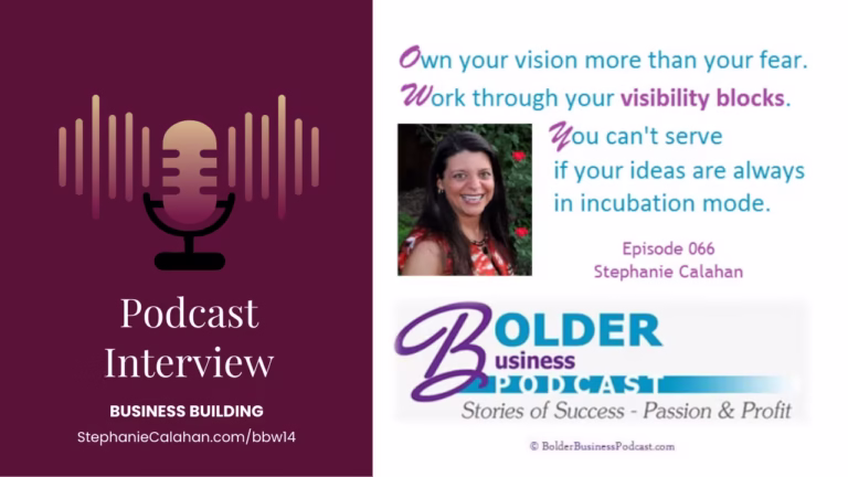 Bolder Business Women Podcast Aprille Janes