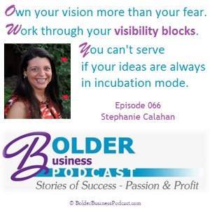 Bolder Business Women Podcast Aprille Janes