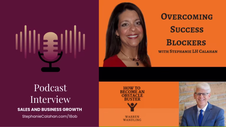 Overcoming Success Blockers on the How to Become an Obstacle Buster Podcast