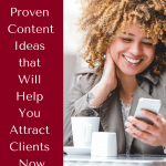 72 Proven Content Ideas that Will Help You Attract Clients Now