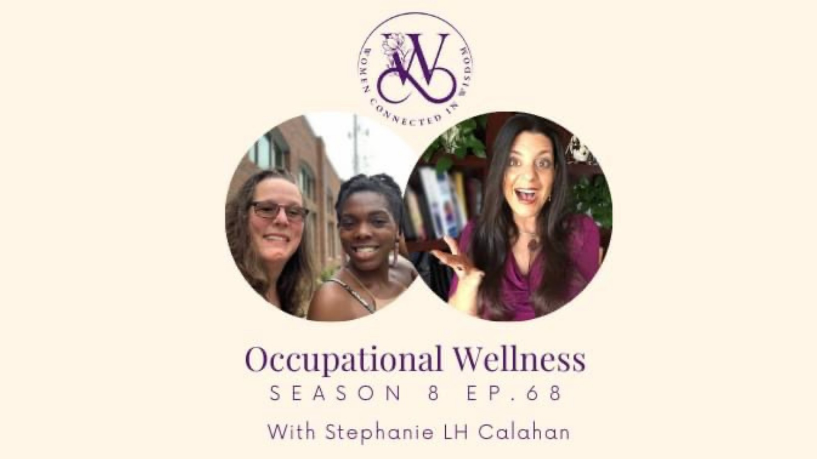 Women Connected in Wisdom Occupational Wellness header