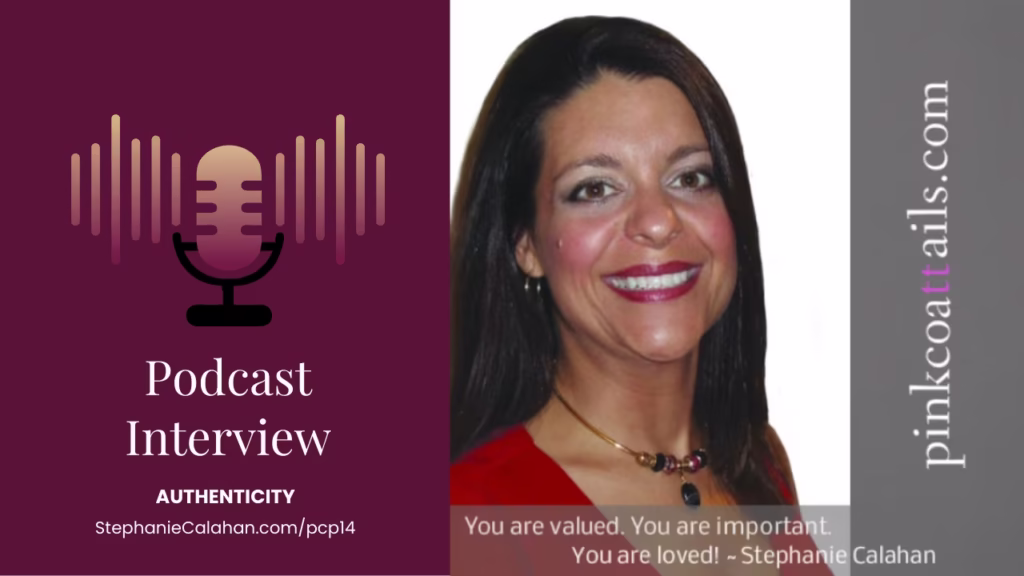 Ellen Britt interviews Stephanie Calahan on the Pink Coattails Podcast
