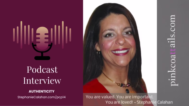 Ellen Britt interviews Stephanie Calahan on the Pink Coattails Podcast